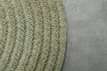 Round Moroccan hassira - 6.2 ft