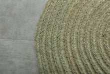 Round Moroccan hassira - 7.1 ft