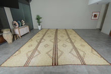 Large Handwoven Tuareg Mat 11.1 ft x 16.4 ft