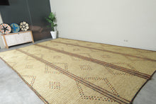Large Handwoven Tuareg Mat 11.1 ft x 16.4 ft