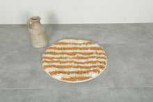 Moroccan Round Rug - Custom Rug - Handmade Wool Rug