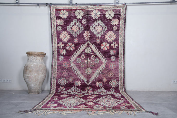 Moroccan Boujaad Rug - 5.7 x 11.2 ft | Handwoven Vintage Elegance