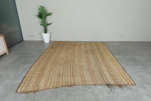 Tuareg Mat 7.6 ft x 9.1 ft – Handmade Moroccan Reed Area Rug
