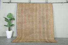 Tuareg Mat 7.6 ft x 9.1 ft – Handmade Moroccan Reed Area Rug