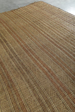 Tuareg Mat 7.6 ft x 9.1 ft – Handmade Moroccan Reed Area Rug
