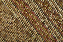 Tuareg Mat 7.6 ft x 9.1 ft – Handmade Moroccan Reed Area Rug