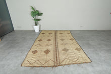 Handmade Tuareg Mat 6.1 ft x 9.7 ft – Nomadic Woven Area Rug