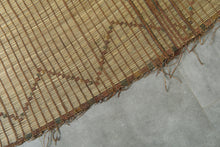 Handmade Tuareg Mat 6.1 ft x 9.7 ft – Nomadic Woven Area Rug