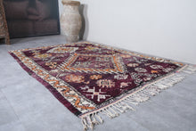 Boujaad Moroccan rug 5.9 X 8.2 Feet