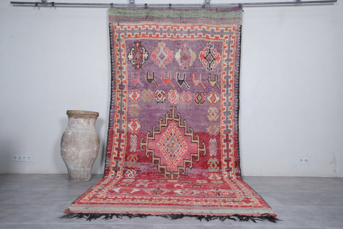 Boujaad Moroccan Rug - 6.3 x 13.9 ft | Oversized Artistic Design