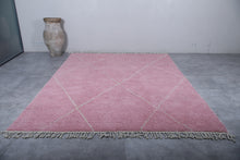 Moroccan Rug - Handmade and Custom Area Rug | Pink Geometric Style