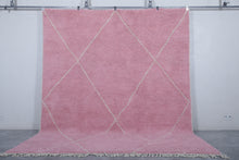 Moroccan Rug - Handmade and Custom Area Rug | Pink Geometric Style