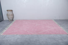 Moroccan Rug - Handmade and Custom Area Rug | Pink Geometric Style