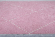 Moroccan Rug - Handmade and Custom Area Rug | Pink Geometric Style