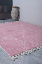 Moroccan Rug - Handmade and Custom Area Rug | Pink Geometric Style