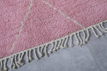 Moroccan Rug - Handmade and Custom Area Rug | Pink Geometric Style