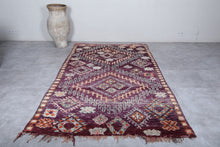 Moroccan rug handmade 5.8 X 9.9 Feet