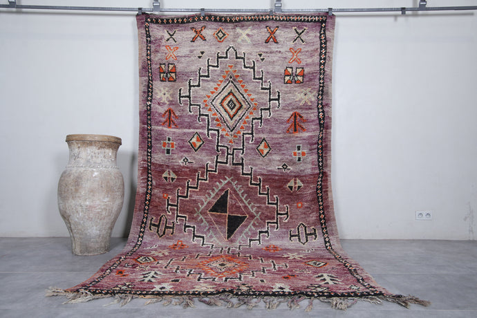 Moroccan Boujaad Rug - 6.1 x 11.1 ft | Handcrafted Vintage Charm