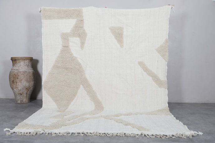 Custom Flat Woven Rug - Handmade Moroccan Textured Rug