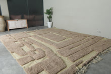 Custom Moroccan Rug - Handmade Wool Carpet - Contemporary Geometric Design