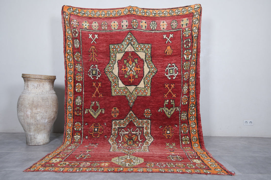 Boujaad Moroccan rug 6.2 X 9.2 Feet