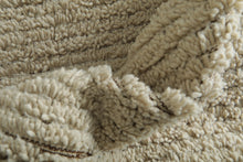 Soft Woven Round Rug – Handcrafted Textured Cotton Blend