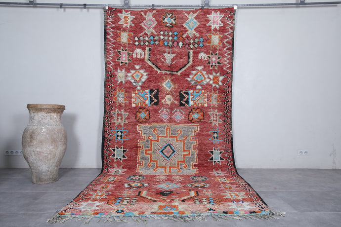 Boujaad Moroccan rug 6.2 X 12.4 Feet