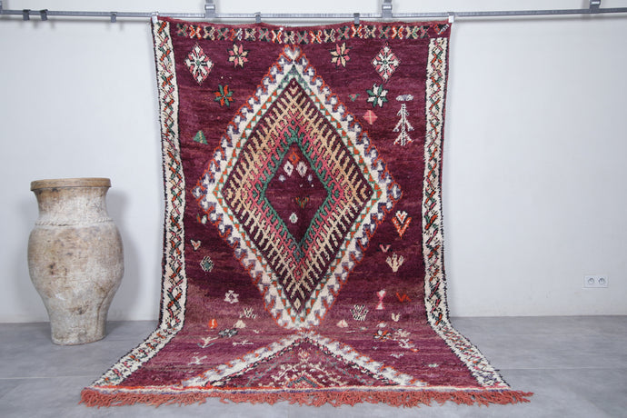 Vintage Boujaad rug 6 X 10 Feet