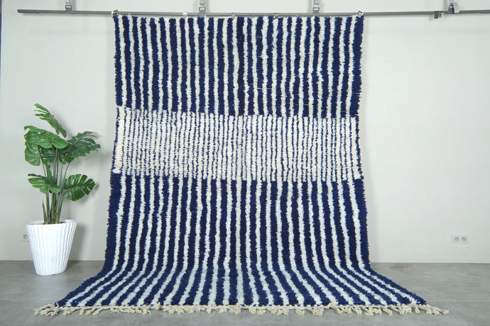 Custom Handwoven Moroccan Rug - Modern High-Pile Artisan Rug