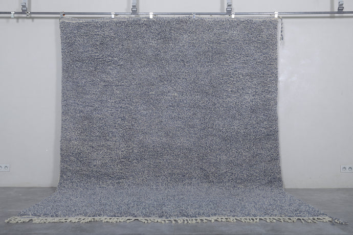 Custom Moroccan Rug - Handmade Berber Carpet in Soft Grey