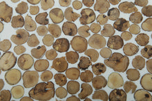 Handcrafted Berber Wood & White Resin Round Table