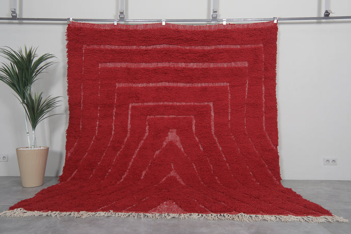 Custom Berber Moroccan Rug - Handmade Boujaad Wool Carpet