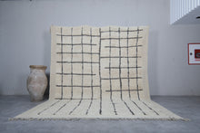 Beni ourain rug ivory - All wool berber rug - Moroccan rug cream