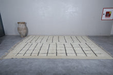 Beni ourain rug ivory - All wool berber rug - Moroccan rug cream