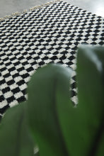 Handwoven Moroccan Rug - Custom Rug - Checkered rug