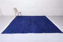 Custom solid Berber rug - Handmade Moroccan rug shag