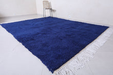Custom solid Berber rug - Handmade Moroccan rug shag