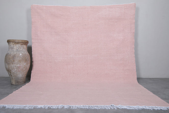 Moroccan Handwoven Rug - Light Pink Berber Custom Rug