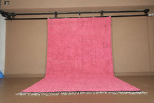 Moroccan rug pink - Handmade rug - Morocco rug - Berber rug - Moroccan plain rug