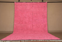 Moroccan rug pink - Handmade rug - Morocco rug - Berber rug - Moroccan plain rug