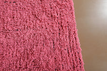 Moroccan rug pink - Handmade rug - Morocco rug - Berber rug - Moroccan plain rug