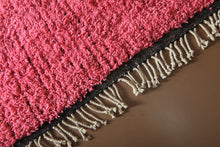 Moroccan rug pink - Handmade rug - Morocco rug - Berber rug - Moroccan plain rug