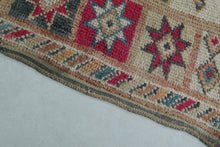 Colorful Berber wool rug 5x6 feet - Handmade Moroccan tribal rug -