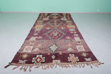 Vintage moroccan rug 5.9 x 12.4 feet - Handmade berber wool rug