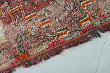 Vintage berber wool rug 6.6 x 9.5 feet - Handmade moroccan area rug - Morocco rug