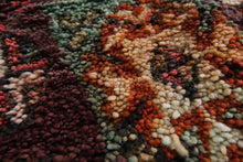 Vintage berber wool rug 6.6 x 9.5 feet - Handmade moroccan area rug - Morocco rug