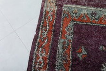 Vintage Moroccan rug 6.3 x 9.6 feet - Handmade wool Berber rug -