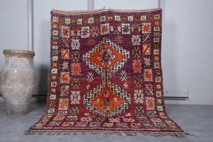 Boujaad Moroccan Rug - 5.8 x 7.9 ft | Rich Vintage Pattern