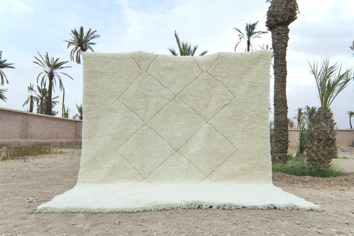 Moroccan Rug - Beni ourain Custom Rug - Handwoven Rug