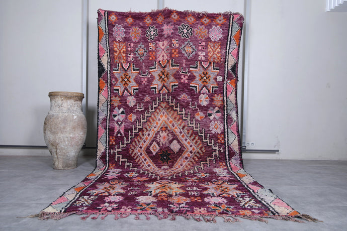 Moroccan Boujaad Rug - 6.1 x 11.9 ft | Handmade Vintage Beauty